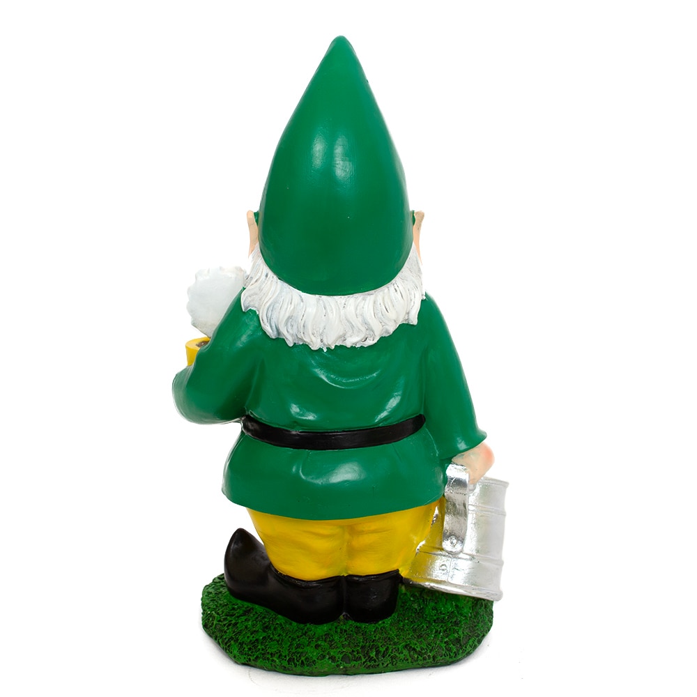Classic Oregon O, Spirit Product, Green, Figurines & Statues, Home & Auto, 10.5", Poly resin, Flower, Gnome, 909894